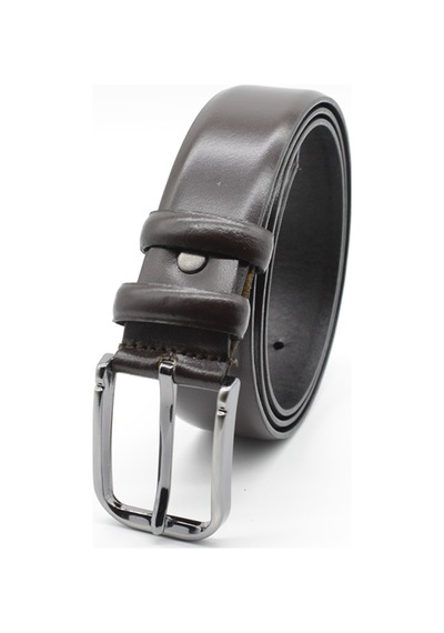 İmza Kahverengi Düz Classic Deri Dikişsiz Kemer 1046260307 130 CM