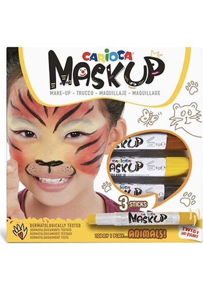 Carioca Yüz Boyası 3 Renk Animals 43048