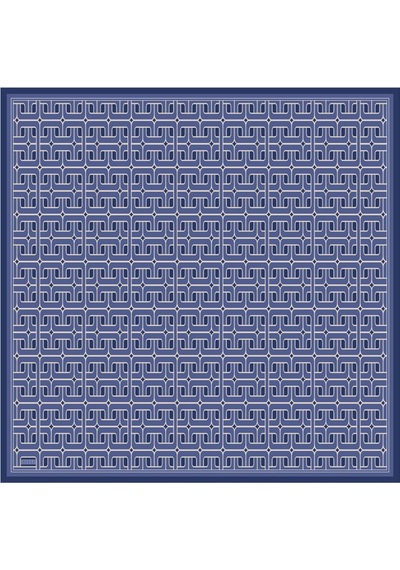 Belli Twill Saf İpek Eşarp 2025 Yaz Sezonu 4118d T - Renk-02 Çok Renkli