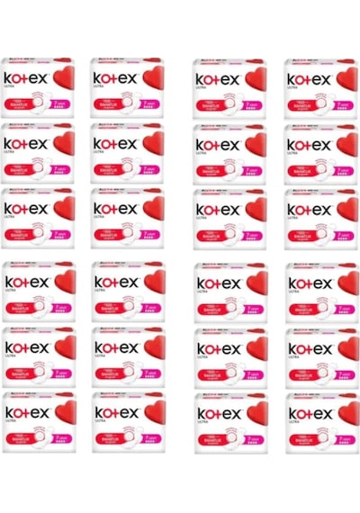Kotex Ultra Hijyenik Ped Uzun 24 x 7'li