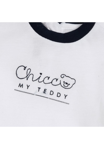 Chicco Erkek Bebek Kısa Kollu Tişört 09101712000000 000033 Beyaz