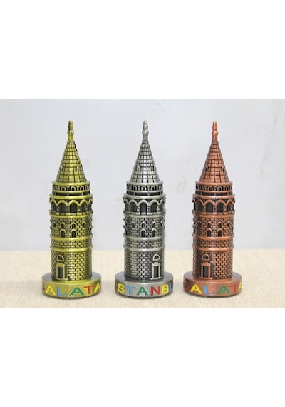 13 Cm Metal Galata Kulesi