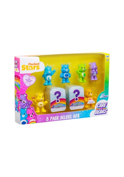 Care Bears Mini Koleksiyon Figürleri 8'li Paket - 1 Adet