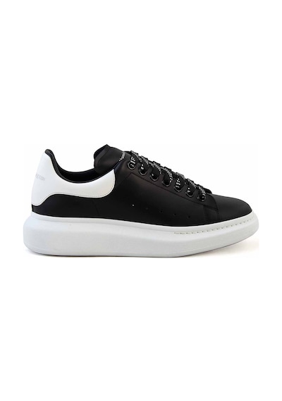 Alexander Mcqueen Erkek Spor & Sneaker Ayakkabı 553680 Black-white