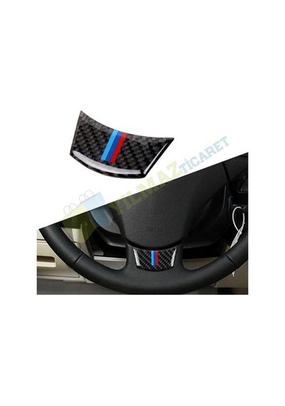 Bmw M Direksiyon Carbon Arma Damla Etiket Sticker Yapıştırma