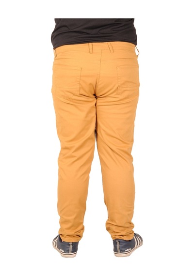 Mode Xl Erkek Pantolon Keten Neptun Klasik 20902 Taba 001