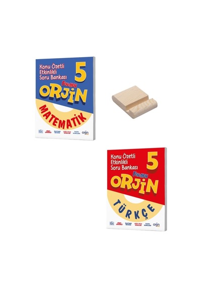 Orjin 5. Sınıf Matematik Ve Türkçe Etkinlikli Soru Bankası