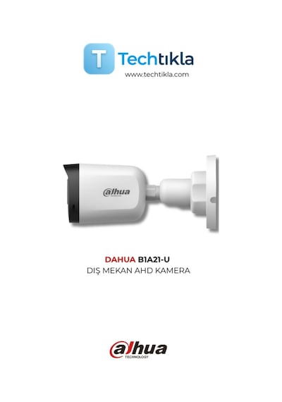B1a21 2mp Bullet Kamera Ir Gece Görüş, 20m, Ip67, 3.6mm Lens