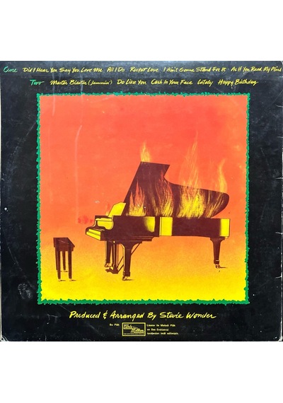 Stevie Wonder Hotter Than July Lp Plak