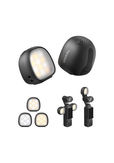 Telesin Osmo Pocket 4 İçin Dolgu Işığı 2'li Set