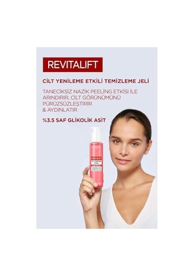 Revitalift Cilt Yenileme Etkili Temizleme Jeli 150ml - Glikolik Asit 62489784