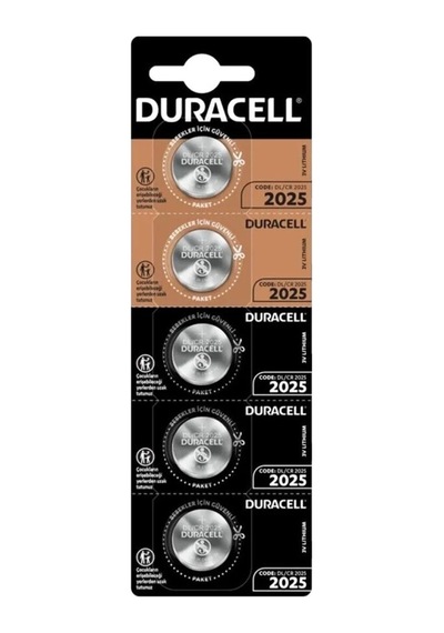 Duracell 2025 Para Pil 5'li Kart