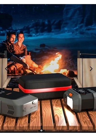 Lensun T-life Jump Starter 19800 Mah Akü Takviyeli Hava Kompresörü Caetu Ls 99