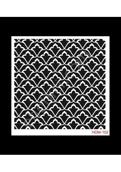 Hdm102 Cadence Home Dekor Stencil 25X25
