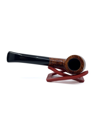 Şahin Sarı Yıldız Bent Billiard 9mm Filtreli Akrilik Saplı Pipo X-160