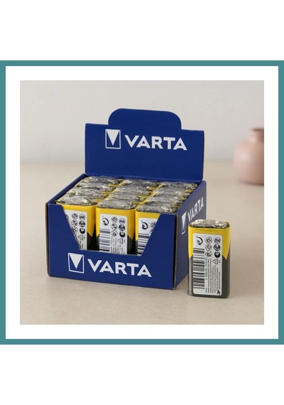 Trendexa 9v E-block Pil 12'li Paket Mac