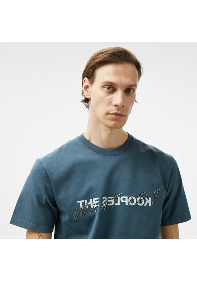 The Kooples Classic Erkek Mavi T-shirt