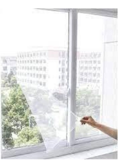 Hazır Pencere Sinekliği 4 Mt Tak Çıkar Tül 100x150 Cm Tül