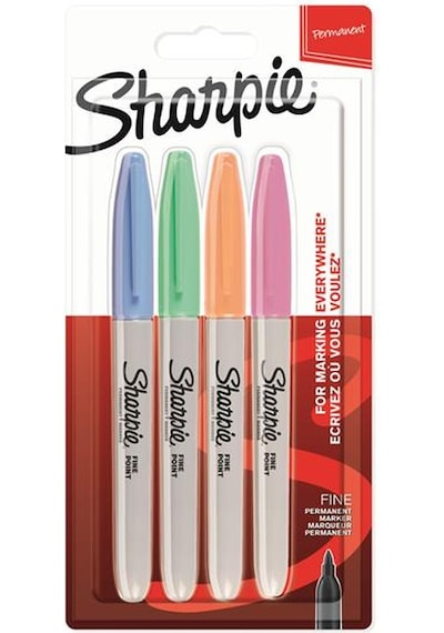 Sharpie Fine Permanent Markör Pastel 4Lü Bls 2065402 N11.8145