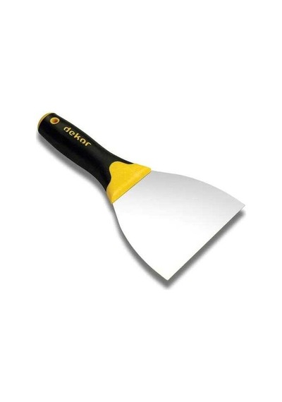 Dekor 028 Profesyonel Macun Ispatulası Plastik Saplı 14cm