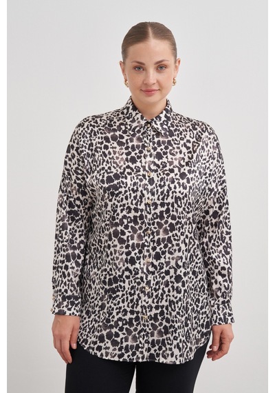 Aker 24aw15764112 Büyük Beden Tunik 24aw15764112 002 Siyah Siyah