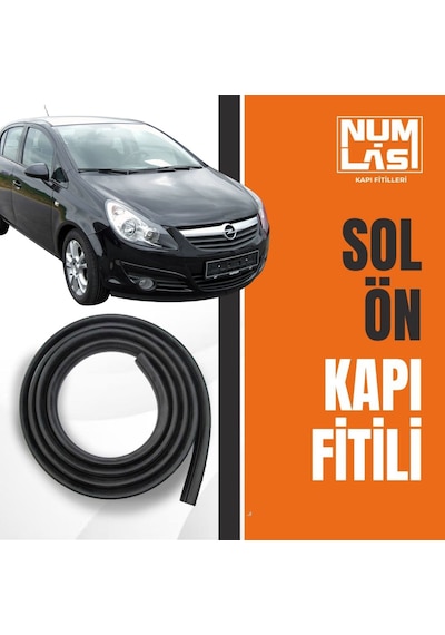Opel Corsa D Sol Ön Kapı Fitili-a Kalite-numlas-nm3993