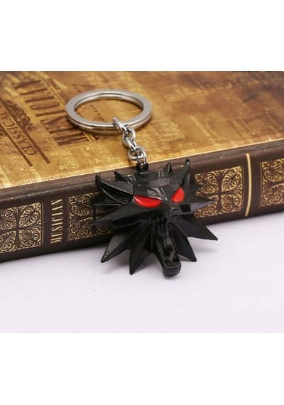 Dükkan Design The Witcher 3 Wild Hunt Siyah Anahtarlık Siyah