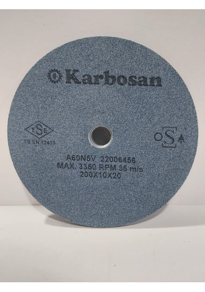 KARBOSAN 200*10*20 60 KUM DÜZ TESTERE TAŞI