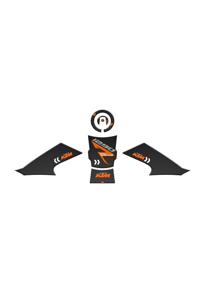 KTM 1290 SUPER ADVENTURE 2021-22 UYUMLU TANK PAD SET 002