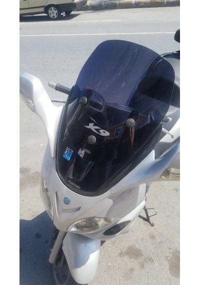 Zeus Motor 2005-2007 Piaggio X9 250 Uyumlu Koyu Füme Cam