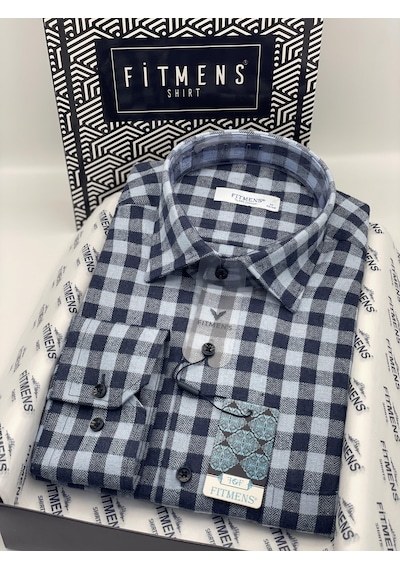Klasik Uzun Kol Kışlık %100 Cotton Kareli Yaka Alttan Düğmeli Hediye Kutulu Erkek Gömlek Fs-001988 - Açık Mavi-1373 Açık Mavi Klasik Uzun Kol Kışlık %100 Cotton Kareli Yaka Alttan Düğmeli Hediye Kutulu Erkek Gömlek Fs-001988 - Açık Mavi-1373 Açık Mavi