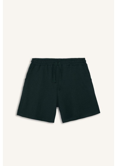 Defacto New Regular Fıt Kısa Kollu %100 Pamuklu 2li Waffle Pijama Takımı H7520ax26auer105 Ekru-er105