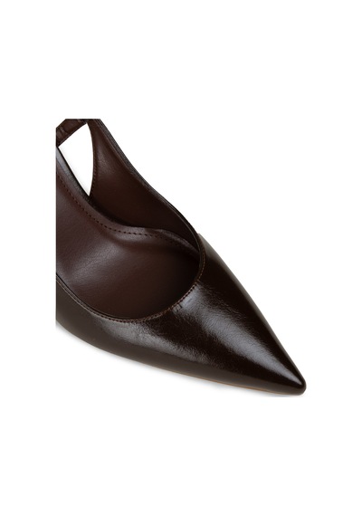Deery Kadın Kahverengi Slingback Stiletto - Rd420zkhvm01 Kahverengi