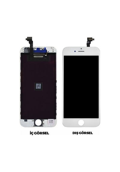 Apple Uyumlu iPhone 6 Lcd Ekran Ekran Dokunmatik Çıtalı Beyaz Renk İlanı Rx4f