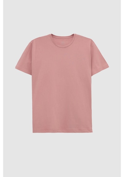 D's Damat Ds Damat Relaxed Fit Pembe %100 Pamuk T-shirt 6hc14ort02005 Pembe