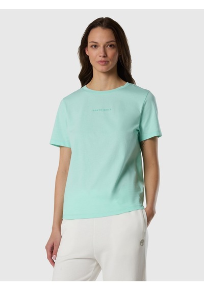 North Sails Kısa Kollu Kadın T-shirt-33529 Açık Yeşil North Sails Kısa Kollu Kadın T-shirt-33529 Açık Yeşil