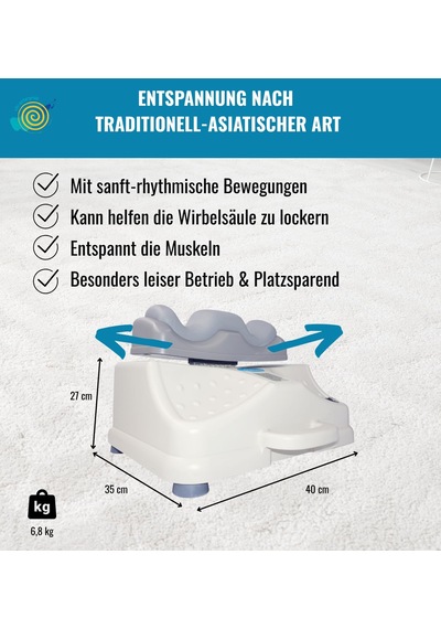 Döner Düğmeli Ve Yumuşak Ayak Dayanaklı, Özellikle Sessiz Chi Makinesi - Chı-enterprıse Chi Vitalizer Basic Basit, Kompakt Ve Her Gün Kullanılabilir Dolaşım Ve Lenf İçin Nazik Canlandırma Döner Düğmeli Ve Yumuşak Ayak Dayanaklı, Özellikle Sessiz Chi Makinesi - Chı-enterprıse Chi Vitalizer Basic Basit, Kompakt Ve Her Gün Kullanılabilir Dolaşım Ve Lenf İçin Nazik Canlandırma