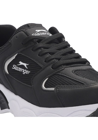 Slazenger ZEX Kadın Siyah / Beyaz Koşu & Yürüyüş Spor Ayakkabısı Slazenger ZEX Kadın Siyah / Beyaz Koşu & Yürüyüş Spor Ayakkabısı