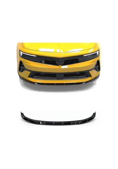 Opel Astra L 2020-2026 Ön Tampon Eki Lip Piano Black