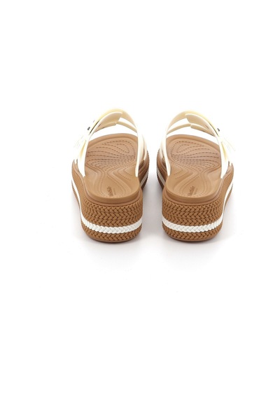 Crocs Brooklyn Woven Buckle Kadın Terlik 209978-0wv Beyaz