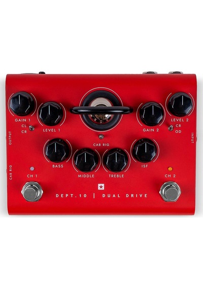 Blackstar Dept. 10 Dual Drive 2-khannel Tube Overdrive Pedalı Amped 3