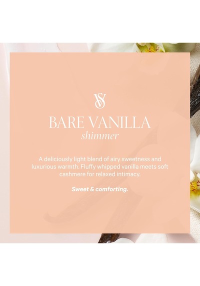 Bare Vanilla Shimmer 250 Ml Simli Işıltılı Kadın Vücut Spreyi
