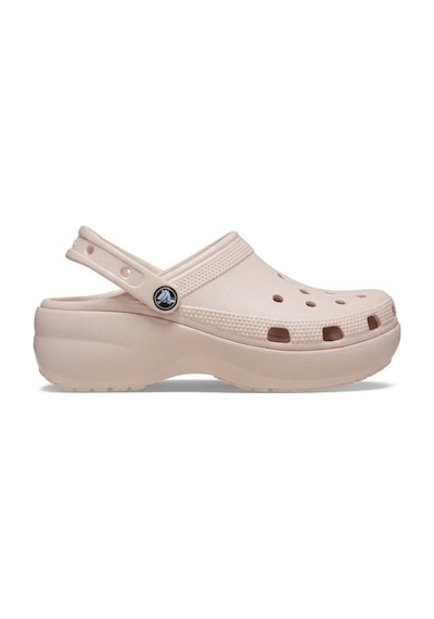 Crocs Classic Platform Clog Kadın Bej Terlik