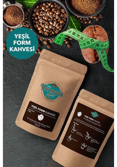 Tarihi Yarımada Kahvecisi Taze Çekilmiş Orta Kavrulmuş ve Öğütülmüş Yeşil Form Türk Kahvesi 500 G