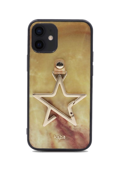 Kajsa Apple Uyumlu iPhone 12 Pro Kılıf Kajsa Starry Serisi Marble Kapak ZORE-216742