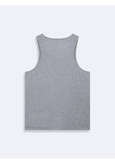 LTB Vintage Efektli Gri Atlet Gri