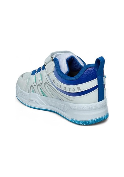 Bluefeet Ndr Beyaz Sax Erkek Çocuk Sneaker Spor Ayakkabı Beyaz - Saks Mavi