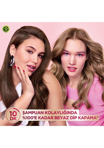 Color Shampoo Retouch Şampuan Kolaylığında Dip Boyası, Açık Kahve 5.0
