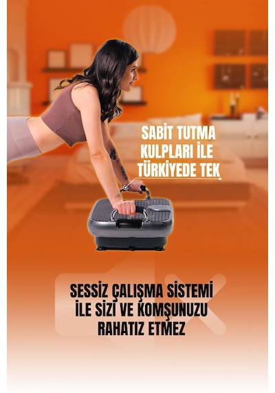 TeknoGerman Plus Model Yüksek Titreşimli  ve Spor Cihazı