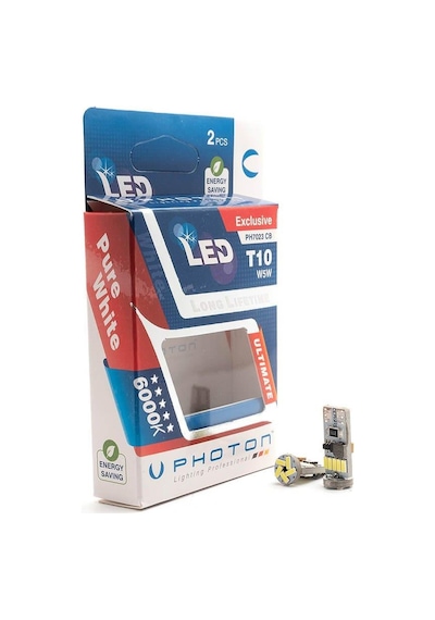 Photon T10 Beyaz Led 15'Li Can-Bus Exclusive Ph7023